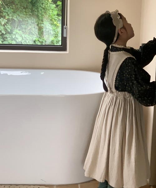 aimoha（アイモハ）の「【aimoha-KIDS-】子供服　かわいい小花柄ブラウス（シャツ/ブラウス・キッズ・ブラック・140/110/100/150/120/130/90）」の17枚目の写真