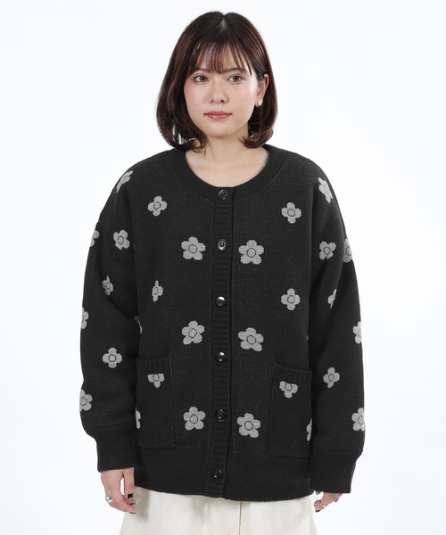 ♡MARY QUANT♡デイジーシアーカーディガン（ブラック