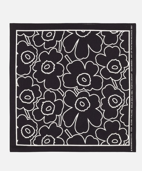 【レア＆極美品】Marimekko ストール 手書きサークル柄♡ marimekko（マリメッコ）の「【kioski】Unikko / Astrilli
