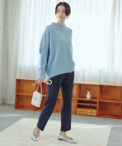 【セール】ふわふわ ボトルネックニット（ニット/セーター）｜UNFILO（アンフィーロ）