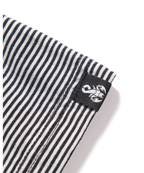 SOPHNET.(ソフネット)の「ALBINI ORGANIC BORDER S/S TEE(Tシャツ/カットソー・メンズ・ブラック/カーキ・SMALL/MEDIUM/LARGE/X-LARGE)」の4枚目の写真