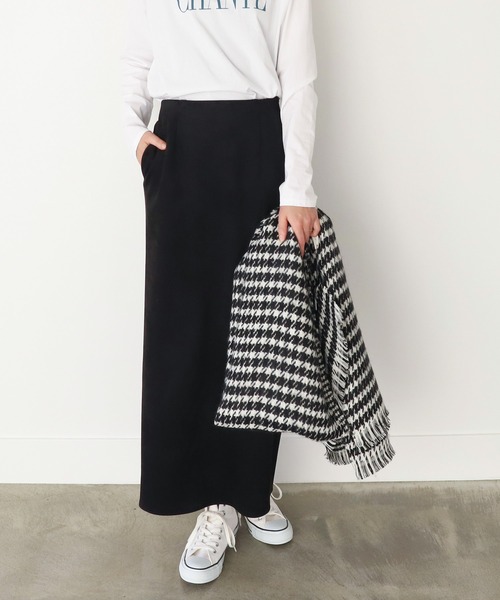 Montaluly（モンタルリー）の「【Montaluly】幾何学模様ストール-HOUNDS TOOTH STALL（ストール/ショール・レディース・ブラック・FREE）」の5枚目の写真