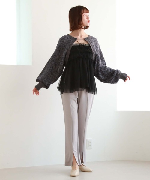 セール】ポンチタイトフレアパンツ（その他パンツ）｜archives