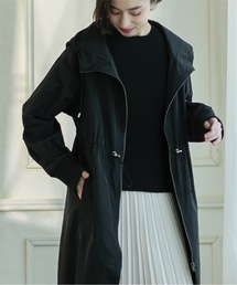 ◆ドロストフーディロングアウター【洗濯機洗い可】