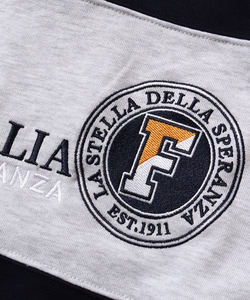 FILA(フィラ)の「【FILA/フィラ】ライン切り替え ヴィンテージロゴ ハーフジップ プルオーバー(スウェット・メンズ・ネイビー/グリーン/アッシュグレー・LL/L/M)」の10枚目の写真