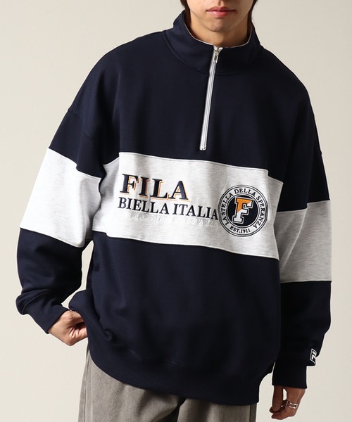 FILA（フィラ）の「【FILA/フィラ】ライン切り替え ヴィンテージ