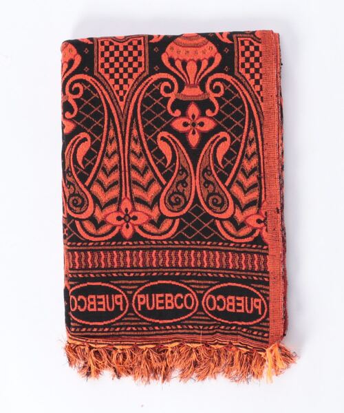 PUEBCO（プエブコ）の「REVERSIBLE JACQUARD RUG PUEBCO（ラグ/マット・メンズ・ネイビー系/ブラック系/グリーン系・ONE SIZE）」の18枚目の写真