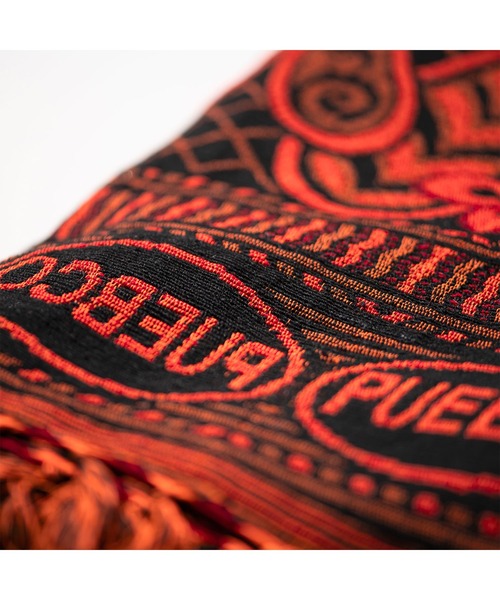 PUEBCO（プエブコ）の「REVERSIBLE JACQUARD RUG PUEBCO（ラグ/マット・メンズ・ネイビー系/ブラック系/グリーン系・ONE SIZE）」の9枚目の写真