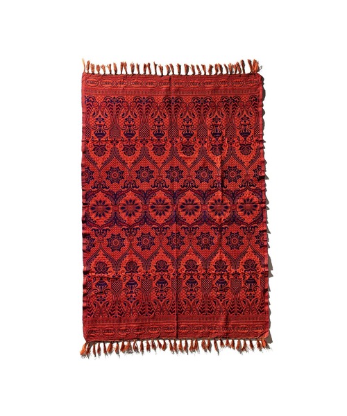 PUEBCO（プエブコ）の「REVERSIBLE JACQUARD RUG PUEBCO（ラグ/マット・メンズ・ネイビー系/ブラック系/グリーン系・ONE SIZE）」の14枚目の写真