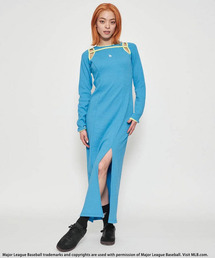 BACK TO THE FIELD | 【MLB】アームカッティングスリットロングワンピース(ワンピース)