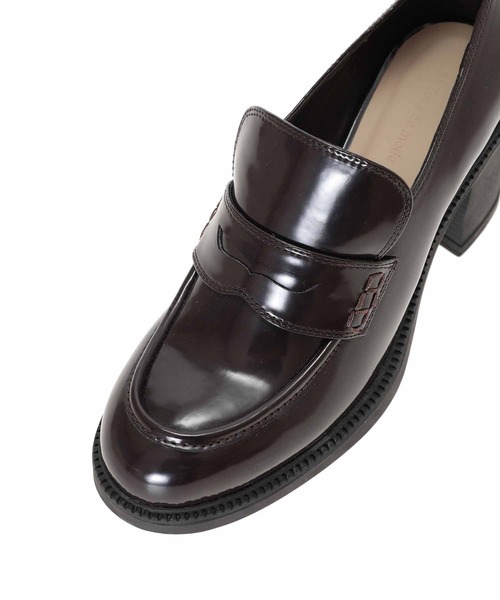 31 Sons de mode(トランテアン ソン ドゥ モード)の「ヒールローファー(ローファー・レディース・ブラック/シルバー/ブラウン・M/L/S)」の15枚目の写真