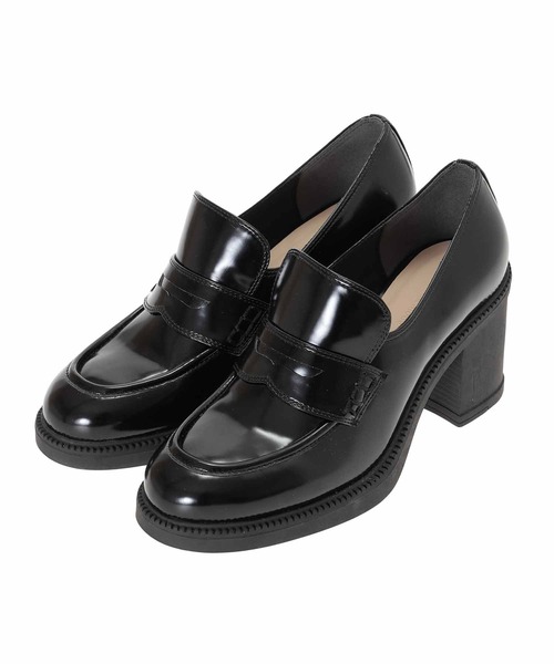 31 Sons de mode(トランテアン ソン ドゥ モード)の「ヒールローファー(ローファー・レディース・ブラック/シルバー/ブラウン・M/L/S)」の8枚目の写真