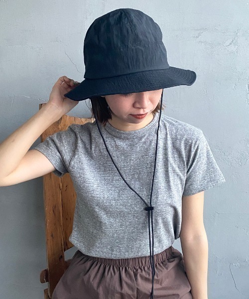 halo commodity（ハロ　コモディティー）の「[HALO COMMODITY/ハロコモディティー] SALT PATH ナイロンメトロハット（ハット・レディース・グレー/ネイビー/ブラック・F）」の8枚目の写真