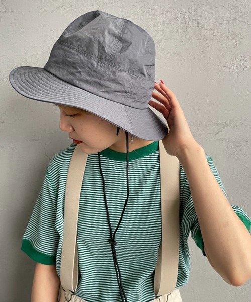 halo commodity（ハロ　コモディティー）の「[HALO COMMODITY/ハロコモディティー] SALT PATH ナイロンメトロハット（ハット・レディース・グレー/ネイビー/ブラック・F）」の16枚目の写真