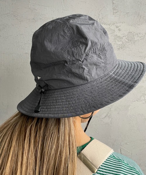 halo commodity（ハロ　コモディティー）の「[HALO COMMODITY/ハロコモディティー] SALT PATH ナイロンメトロハット（ハット・レディース・グレー/ネイビー/ブラック・F）」の20枚目の写真