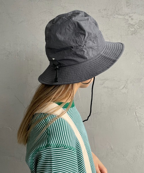 halo commodity（ハロ　コモディティー）の「[HALO COMMODITY/ハロコモディティー] SALT PATH ナイロンメトロハット（ハット・レディース・グレー/ネイビー/ブラック・F）」の18枚目の写真