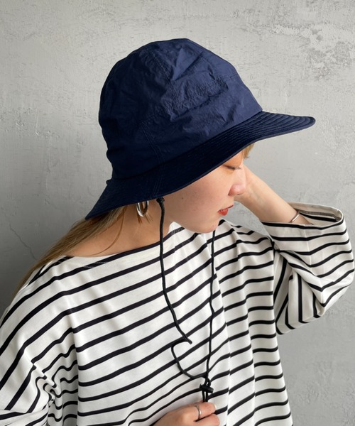 halo commodity（ハロ　コモディティー）の「[HALO COMMODITY/ハロコモディティー] SALT PATH ナイロンメトロハット（ハット・レディース・グレー/ネイビー/ブラック・F）」の21枚目の写真