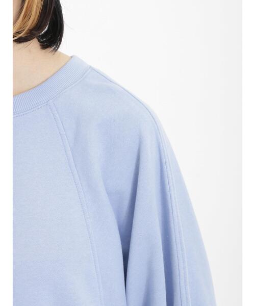 Samansa Mos2（サマンサ モスモス）の「裏毛ドルマンスリーブスウェット（Tシャツ/カットソー・レディース・ブルー/ベージュ/モカ/ブラック・F）」の14枚目の写真