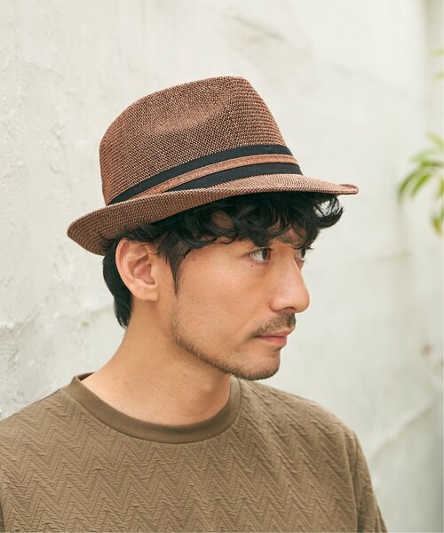 ikka（イッカ）の「ドライサーモ中折れハット（ハット・メンズ・グレー/ブルー/ブラウン/ブラック/ネイビー/ベージュ・FREE）」の8枚目の写真