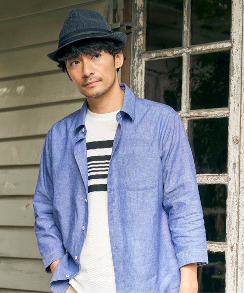 ikka（イッカ）の「ドライサーモ中折れハット（ハット・メンズ・グレー/ブルー/ブラウン/ブラック/ネイビー/ベージュ・FREE）」の13枚目の写真