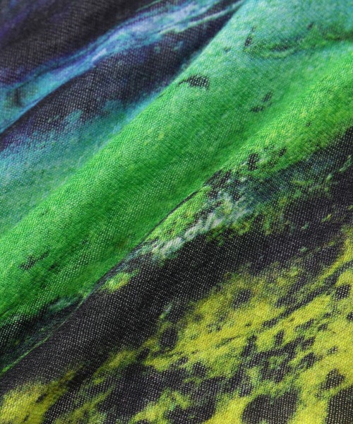 KMRii（ケムリ）の「KMRii/ケムリ/Azure Lagoon Square Stole（ストール/ショール・レディース・その他24・F）」の2枚目の写真