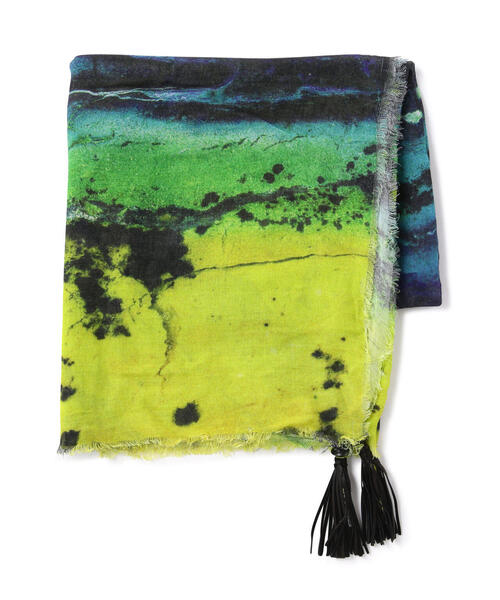 KMRii（ケムリ）の「KMRii/ケムリ/Azure Lagoon Square Stole（ストール/ショール・レディース・その他24・F）」の5枚目の写真