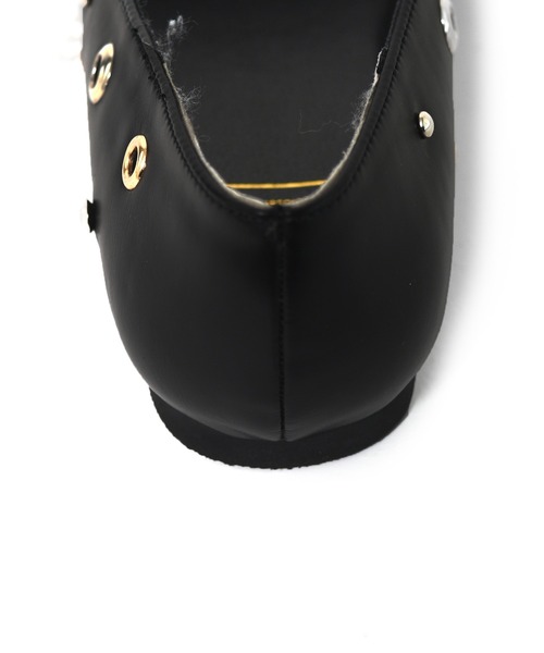 Alley by w closet（アリーバイダブルクローゼット）の「【Alley】いっぱいスタッズパンプス（パンプス・レディース・シルバー/ブラック・M/L）」の5枚目の写真