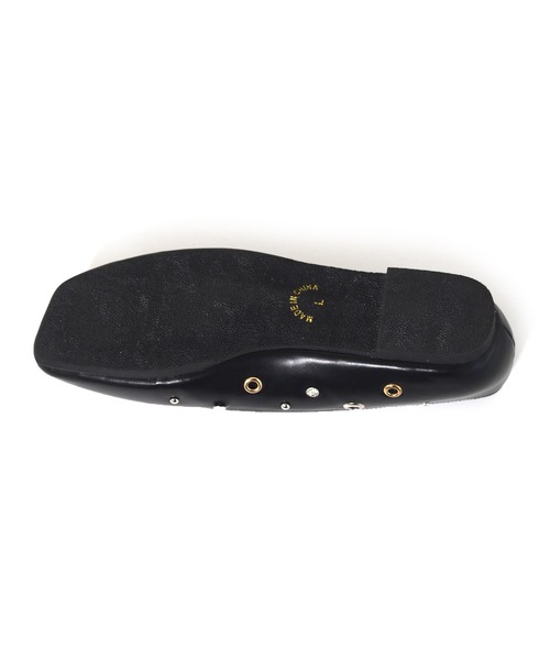 Alley by w closet（アリーバイダブルクローゼット）の「【Alley】いっぱいスタッズパンプス（パンプス・レディース・シルバー/ブラック・M/L）」の6枚目の写真