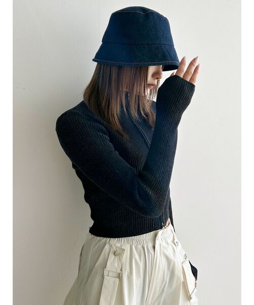☆送料・関税込☆UNALLOYED★STITCH DENIM BUCKET HA.T★ハット DICKIES/ディッキーズ】DENIM BUCKET HAT/デニムバケット