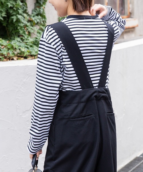 FORK&SPOON（フォークアンドスプーン）の「FORK&SPOON　ボーダーロングスリーブTシャツ（Tシャツ/カットソー・レディース・ブラック系その他/ブルー系その他/ホワイト系その他・1/2）」の19枚目の写真