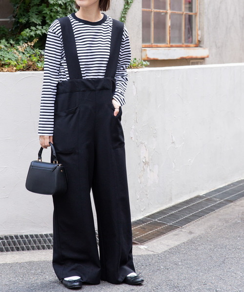 FORK&SPOON（フォークアンドスプーン）の「FORK&SPOON　ボーダーロングスリーブTシャツ（Tシャツ/カットソー・レディース・ブラック系その他/ブルー系その他/ホワイト系その他・1/2）」の20枚目の写真