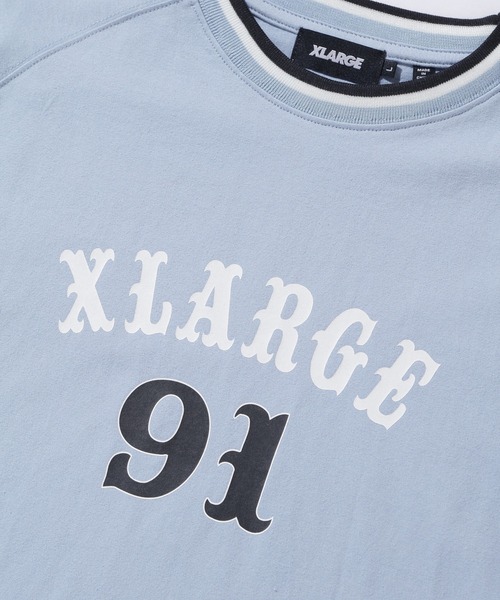 XLARGE（エクストララージ）の「XLARGE 91 LAYERD L/S TEE（Tシャツ/カットソー・メンズ・グレー/ブラック/ライトブルー・XL/L/M/S）」の15枚目の写真