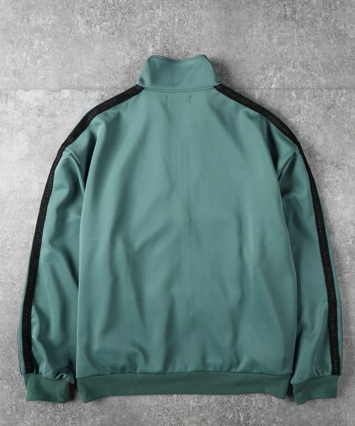 Right-on（ライトオン）の「テープラインスタンドジャージ（その他アウター・メンズ・グリーン/ブルー/ブラック・M/L）」の4枚目の写真