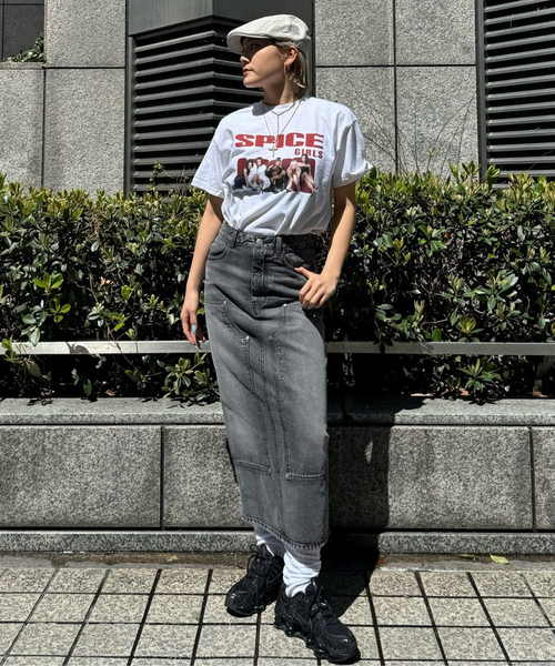 GOOD ROCK SPEED(グッドロックスピード)の「【GOOD ROCK SPEED/グッドロックスピード】SPICE GIRLS:Tシャツ(Tシャツ/カットソー・レディース・ホワイト・SMALL/MEDIUM)」の2枚目の写真