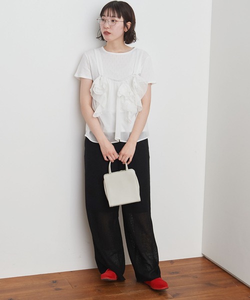 fig Ｌondon（フィグロンドン）の「●garden bustier（シャツ/ブラウス・レディース・ホワイト/ブラック・FREE）」の22枚目の写真