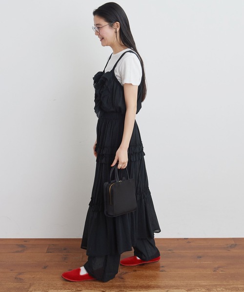 fig Ｌondon（フィグロンドン）の「●garden bustier（シャツ/ブラウス・レディース・ホワイト/ブラック・FREE）」の7枚目の写真