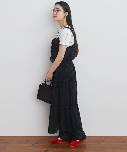 fig Ｌondon（フィグロンドン）の「●garden bustier（シャツ/ブラウス・レディース・ホワイト/ブラック・FREE）」の17枚目の写真