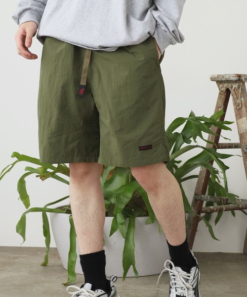 Gramicci(グラミチ)の「Gramicci/グラミチ NYLON PACK G-SHORT ナイロンショーツ ハーフパンツ(その他パンツ・メンズ・ブラック/オリーブ/マルチ/ダークベージュ/サンドベージュ/ネイビー/オレンジ/ダークグリーン/ベージュ/ダークブラウン/グリーン/ダークネイビー/オリーブ系1/オリーブ系2/ネイビー系1・S/M/L/XL/XXL)」の9枚目の写真