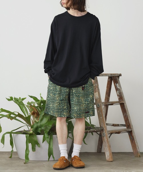 Gramicci(グラミチ)の「Gramicci/グラミチ NYLON PACK G-SHORT ナイロンショーツ ハーフパンツ(その他パンツ・メンズ・ブラック/オリーブ/マルチ/ダークベージュ/サンドベージュ/ネイビー/オレンジ/ダークグリーン/ベージュ/ダークブラウン/グリーン/ダークネイビー/オリーブ系1/オリーブ系2/ネイビー系1・S/M/L/XL/XXL)」の21枚目の写真