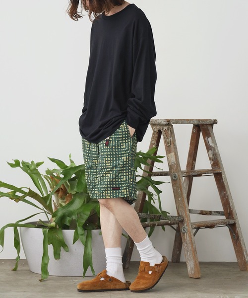 Gramicci(グラミチ)の「Gramicci/グラミチ NYLON PACK G-SHORT ナイロンショーツ ハーフパンツ(その他パンツ・メンズ・ブラック/オリーブ/マルチ/ダークベージュ/サンドベージュ/ネイビー/オレンジ/ダークグリーン/ベージュ/ダークブラウン/グリーン/ダークネイビー/オリーブ系1/オリーブ系2/ネイビー系1・S/M/L/XL/XXL)」の22枚目の写真