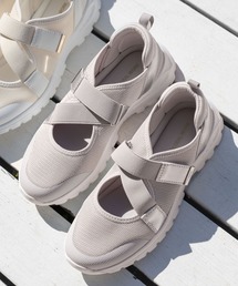 GLOBAL WORK | エアかるクッションベルトスニーカー/102313(スニーカー)