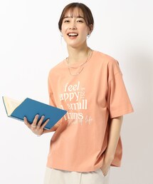 SHOO・LA・RUE | 【洗える/プチプラ/綿100％】グラフィック半袖ゆるTシャツ(Tシャツ/カットソー)