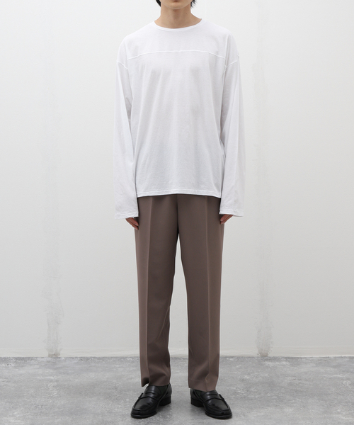 EDIFICE LA BOUCLE（エディフィスラブークル）の「【TanC for BOUCLE】別注 フットボール Tシャツ（Tシャツ/カットソー・メンズ・ホワイト/ブラック・LARGE/X-LARGE）」の3枚目の写真