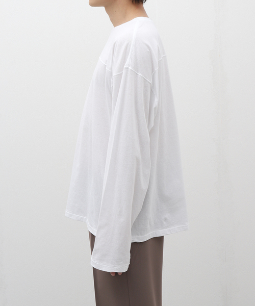 EDIFICE LA BOUCLE（エディフィスラブークル）の「【TanC for BOUCLE】別注 フットボール Tシャツ（Tシャツ/カットソー・メンズ・ホワイト/ブラック・LARGE/X-LARGE）」の5枚目の写真