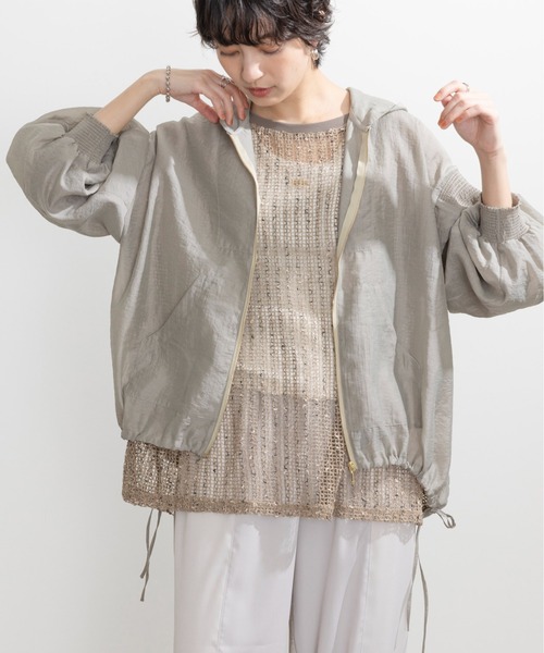 Eimee Law（エイミーロウ）の「シャーリングスリーブ フーディー