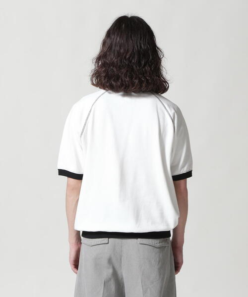 SASQUATCHfabrix.(サスクワァッチファブリックス)の「Sasquatchfabrix./サスクワッチファブリックス/POLYHEDRON “LOVE” H/S SWEATSHIRT 24SS-CST-005(スウェット・メンズ・ホワイト/オレンジ/グレー/モスグリーン・L/XL)」の7枚目の写真