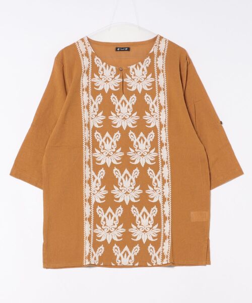 チャイハネ（チャイハネ）の「【チャイハネ】ハルトラMEN'Sトップス（その他トップス・メンズ・ホワイト/マスタード/レンガ/ブラック×ホワイト/ブラック系その他/ホワイト系その他/ベージュ/ブルー/オレンジ/ベージュ系その他/ターコイズブルー/カーキ・FREE）」の12枚目の写真