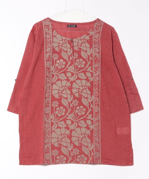 チャイハネ（チャイハネ）の「【チャイハネ】ハルトラMEN'Sトップス（その他トップス・メンズ・ホワイト/マスタード/レンガ/ブラック×ホワイト/ブラック系その他/ホワイト系その他/ベージュ/ブルー/オレンジ/ベージュ系その他/ターコイズブルー/カーキ・FREE）」の11枚目の写真