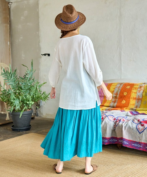 チャイハネ（チャイハネ）の「【チャイハネ】ハルトラMEN'Sトップス（その他トップス・メンズ・ホワイト/マスタード/レンガ/ブラック×ホワイト/ブラック系その他/ホワイト系その他/ベージュ/ブルー/オレンジ/ベージュ系その他/ターコイズブルー/カーキ・FREE）」の19枚目の写真