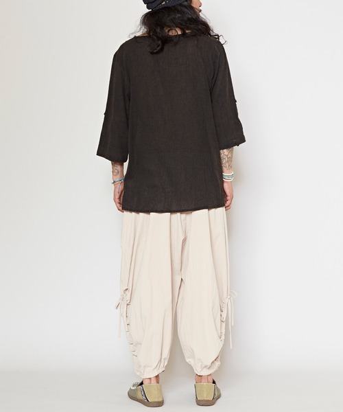 チャイハネ（チャイハネ）の「【チャイハネ】ハルトラMEN'Sトップス（その他トップス・メンズ・ホワイト/マスタード/レンガ/ブラック×ホワイト/ブラック系その他/ホワイト系その他/ベージュ/ブルー/オレンジ/ベージュ系その他/ターコイズブルー/カーキ・FREE）」の22枚目の写真